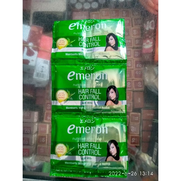 [1RENCENG]Shampoo Emeron sachet 5ml x 24pcs