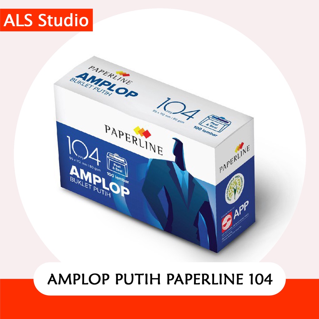 

Amplop Putih Pendek Paperline 104 (1 PCS)