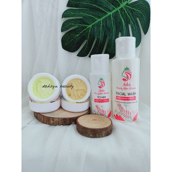 AZKA PAKET GLOWING SKINCARE BPOM