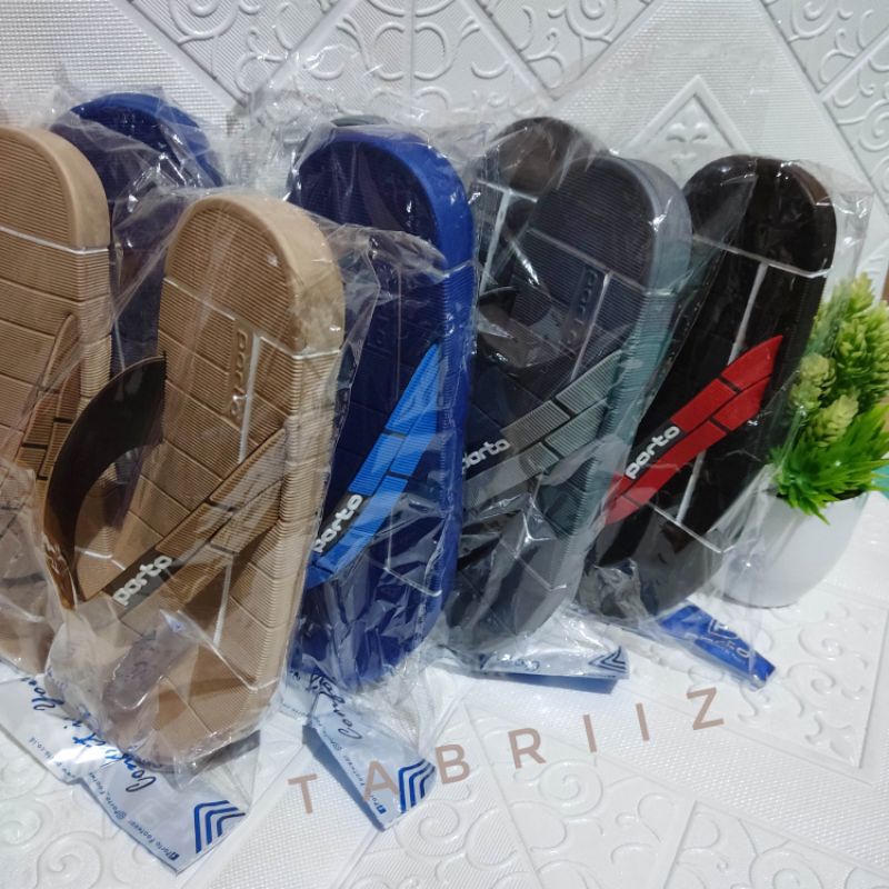 Sandal Porto Jepit Sandal Pria Porto model terbaru - Murah berkualitas