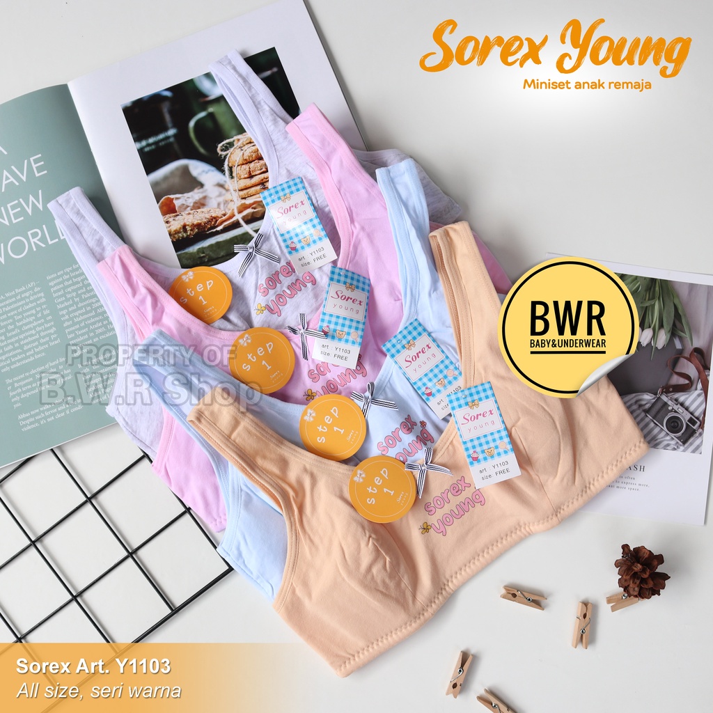 Miniset Sorex Y 1103 Young Pita Kancing | Miniset Remaja ABG Tali Lebar 1103 - Bwr