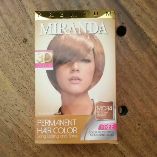  Warna  Semir Rambut  Miranda  Golden  Brown  Galeri Gambar