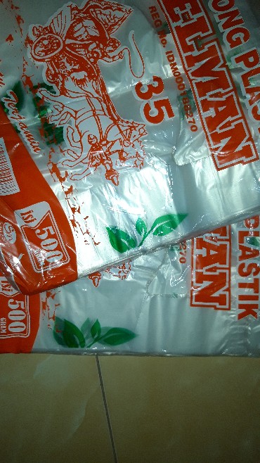 Kantong Plastik Transparan Belanja Ramah Lingkungan Delman 500gr