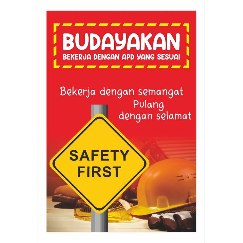 Poster K3 Keselamatan Kerja