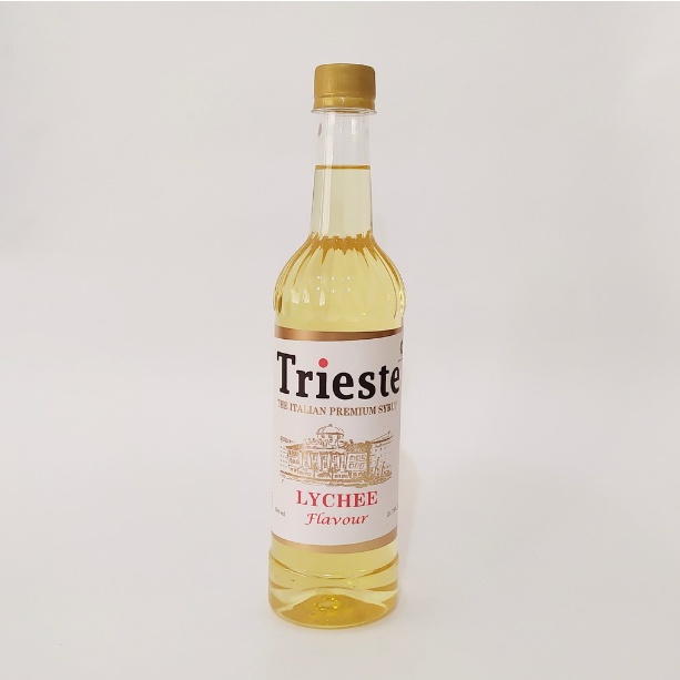 

Trieste Syrup Lychee 650ml | Sirup Leci Trieste | Sirup Coffee