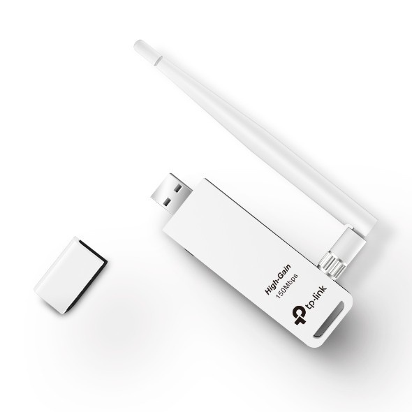 TP-LINK WN722N 150Mbps High Gain Wireless USB Adapter - Garansi 1 Tahun