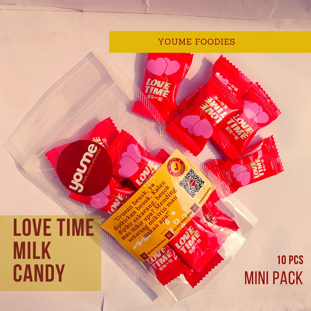 

Permen Love Time Red Milk Candy