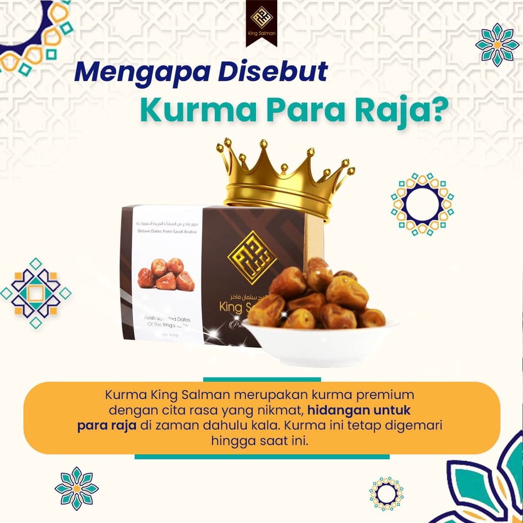 

KURMA KING SALMAN & KURMA KING AJWA - SUPER PREMIUM / VIP (1 Box) Original NEW 2022