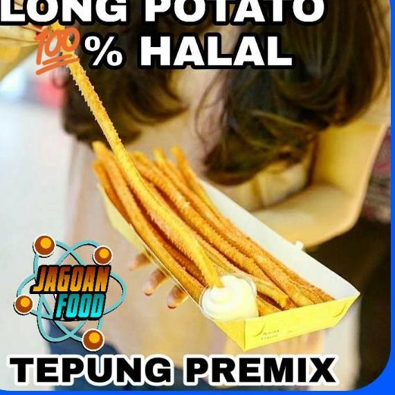 

Trendy 500 gram TEPUNG PREMIX LONG POTATO KENTANG PANJANG 100% HALAL ORGANIK DAN LEZAT, 100% BERHASIL