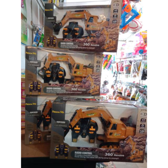 Mobil RC  Eskapator  Rc Beli contruksi