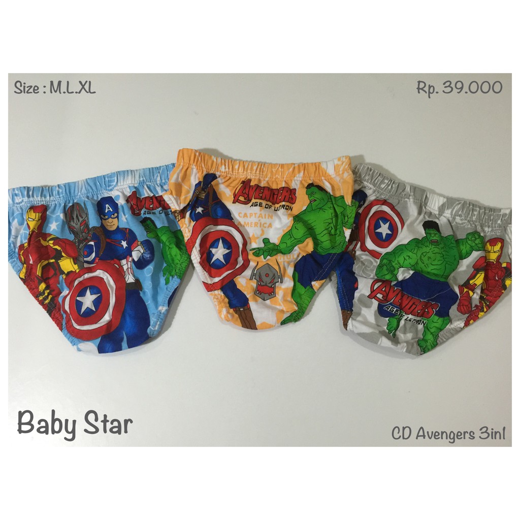 CD 3IN1 ANAK AVENGERS