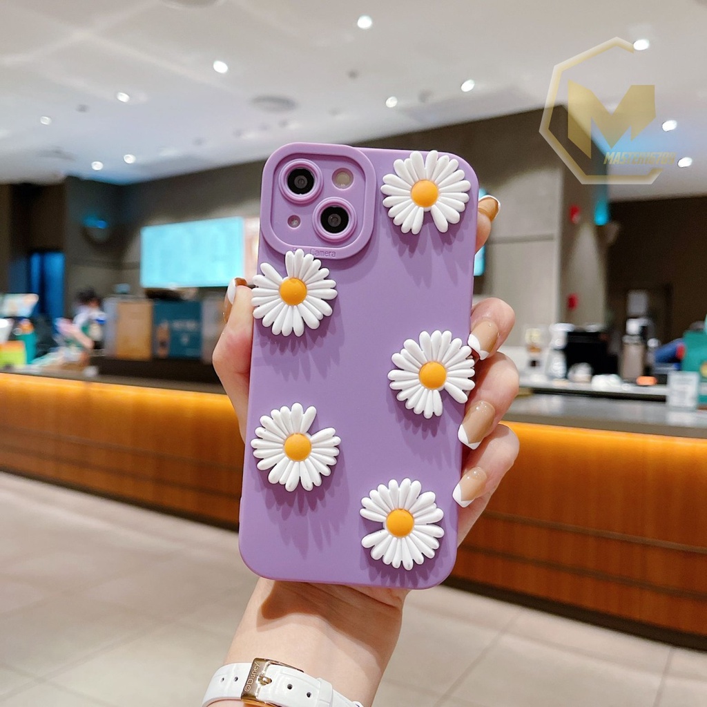 SOFTCASE PROCAMERA BUNGA DAISY 3D SAMSUNG J1 ACE J2 PRIME G530 PRIME J4 J6 PLUS J5 J6 J7 PRIME A01 M01 A02 M02 A02S A03S MA3407