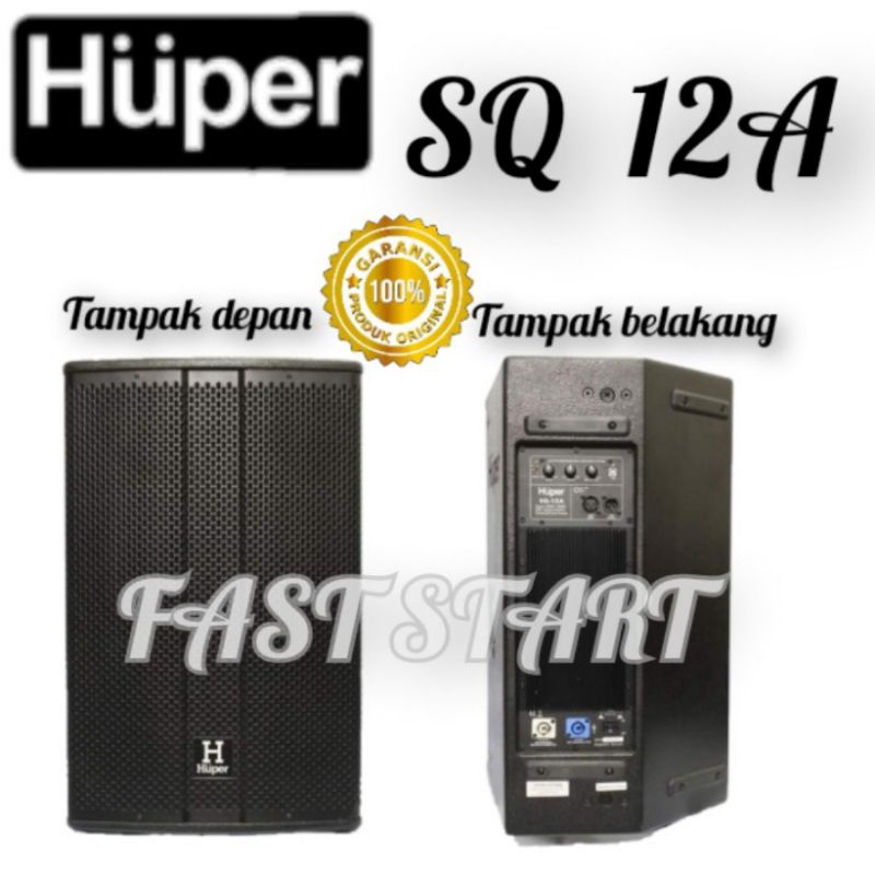 Speaker Aktif Huper SQ-12A Original/Active Speaker Pro