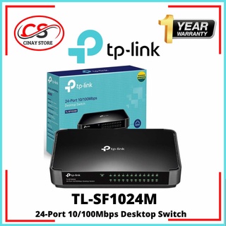 TP-Link TL-SF1024M 24-port 10/100M Desktop Switch, Plastic Case