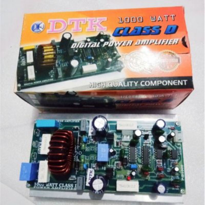Digital Power Amplifier 1000W Class D DTK
