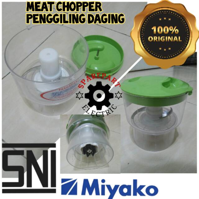 MEAT CHOPPER PENGGILING DAGING BLENDER MIYAKO ORIGINAL 101 102 151 152 501 CHOPER DAGING GEAR PLASTI