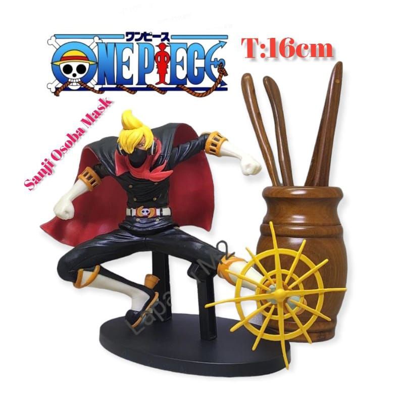 Mainan Action Figure One Piece Sanji Raid Suit / Osoba mask