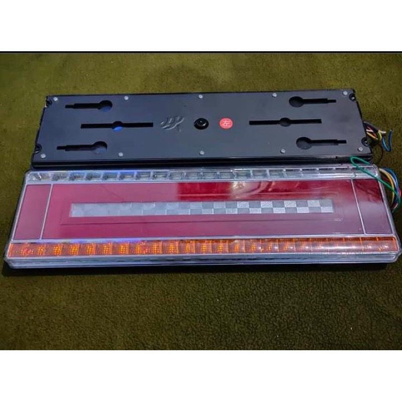 (INDO 168) Stop Lamp Truk 24 Volt Model Persegi Besar