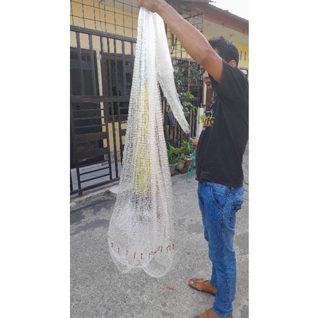 jala udang sampling fename 3/4 berat 3 kg panjang 2.5 meter