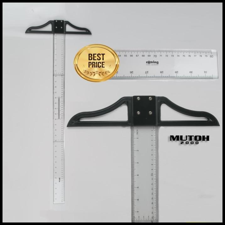 

Vanila | Penggaris T Ziegel / T Ruller Ziegel / T-Square Ruler