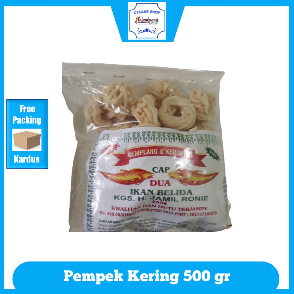 

CSP [600gr] Pempek Kering Palembang 500gr