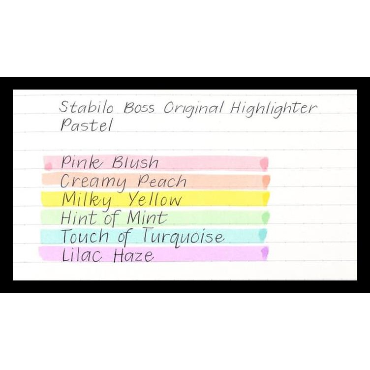 

Stabilo Boss Highlighter Pastel Colors - Lilac Terlengkap