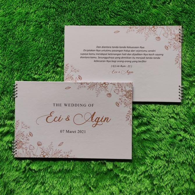 

teukuzulfikar37 Buku Tamu Hardcover | Design Custom | Wedding BK-34 TERLARIS TERPERCAYA ORIGINAL