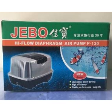 Pompa Udara Aerator JEBO P-130 Hi Flow Diaphragm Air Pump Blower P130