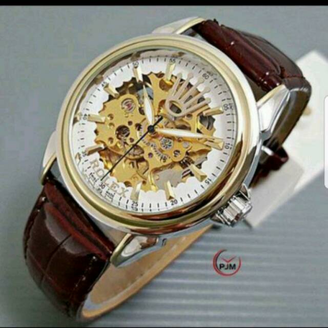 JAM TANGAN PRIA ROLEX AUTOMATIC CLASSIC