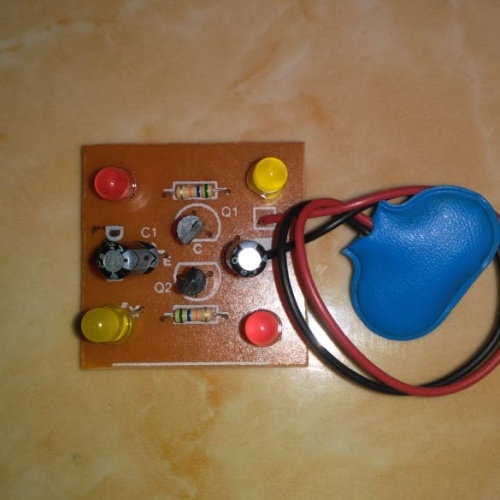 Komponen Elektronika kit rangkaian flip flop