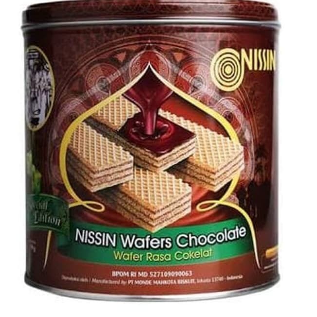 

Nissin Wafer Chocolate Kemasan Kaleng 300g Original