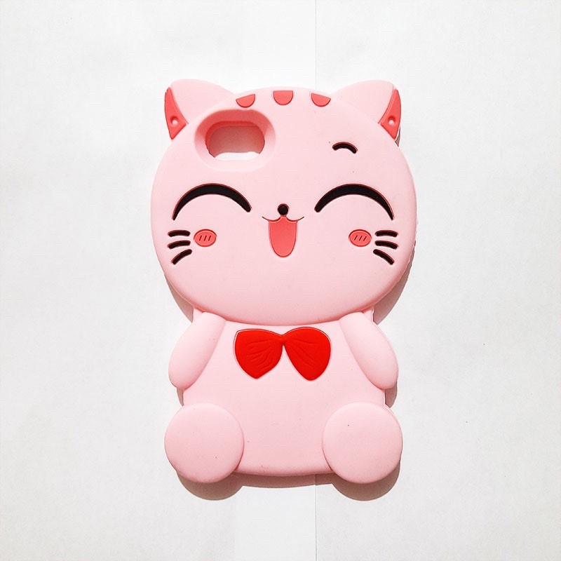 Silikon 3D Karakter For iPhone 7 Silikon boneka lucu pelindung hp case tebal karet softcase lentur