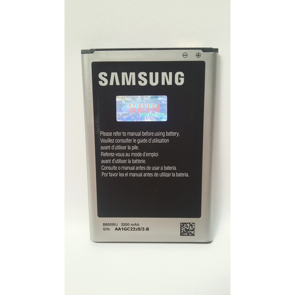 Baterai Batre Samsung Note 3 / N9000 Original 100% SEIN / Batrei battery Samsung Galaxy Note3 Ori