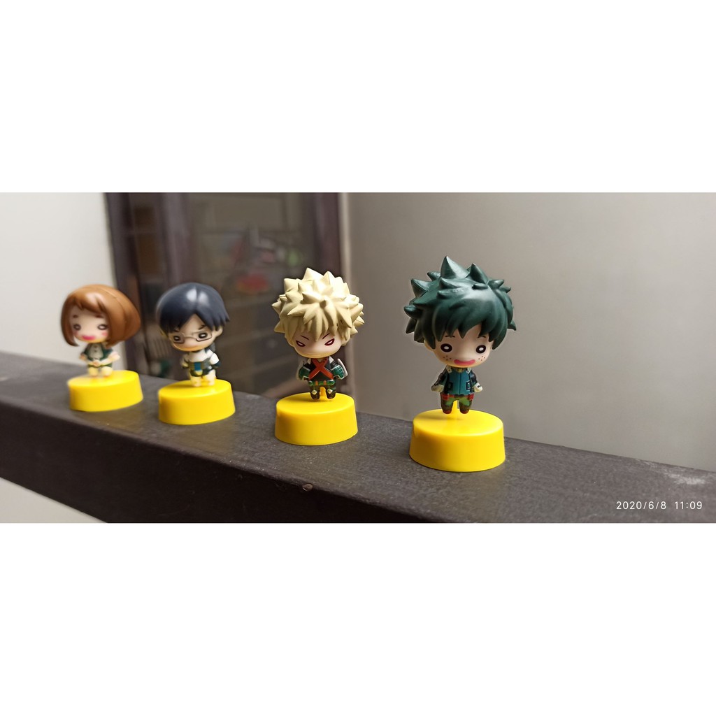 Boku No Hero Nitotan Figure 4. (Izuku, Bakugo, Uraraka, Ishida) 300k