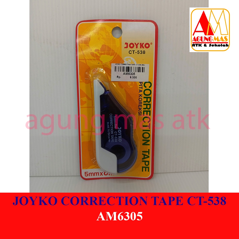 

JOYKO CORRECTION TAPE CT-538