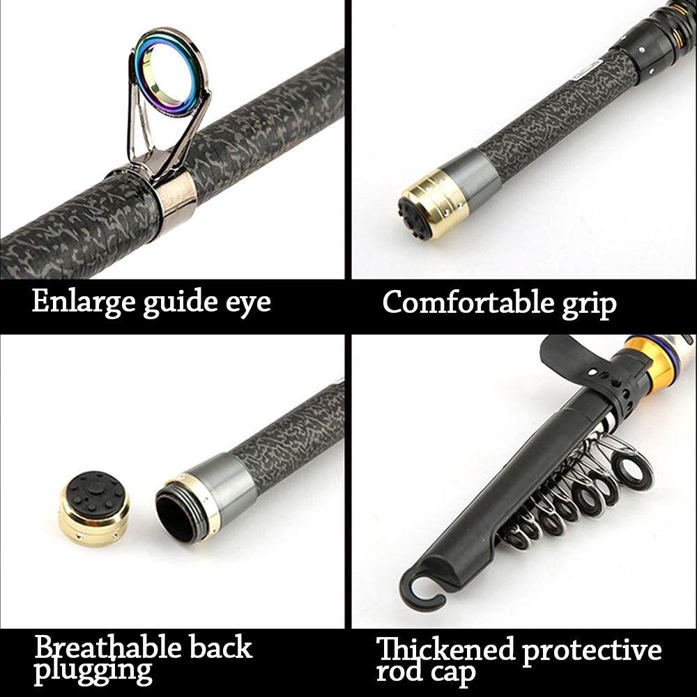 TOP Joran Pancing Teleskopik Portable Ultralight Adjustable Carp Feeder