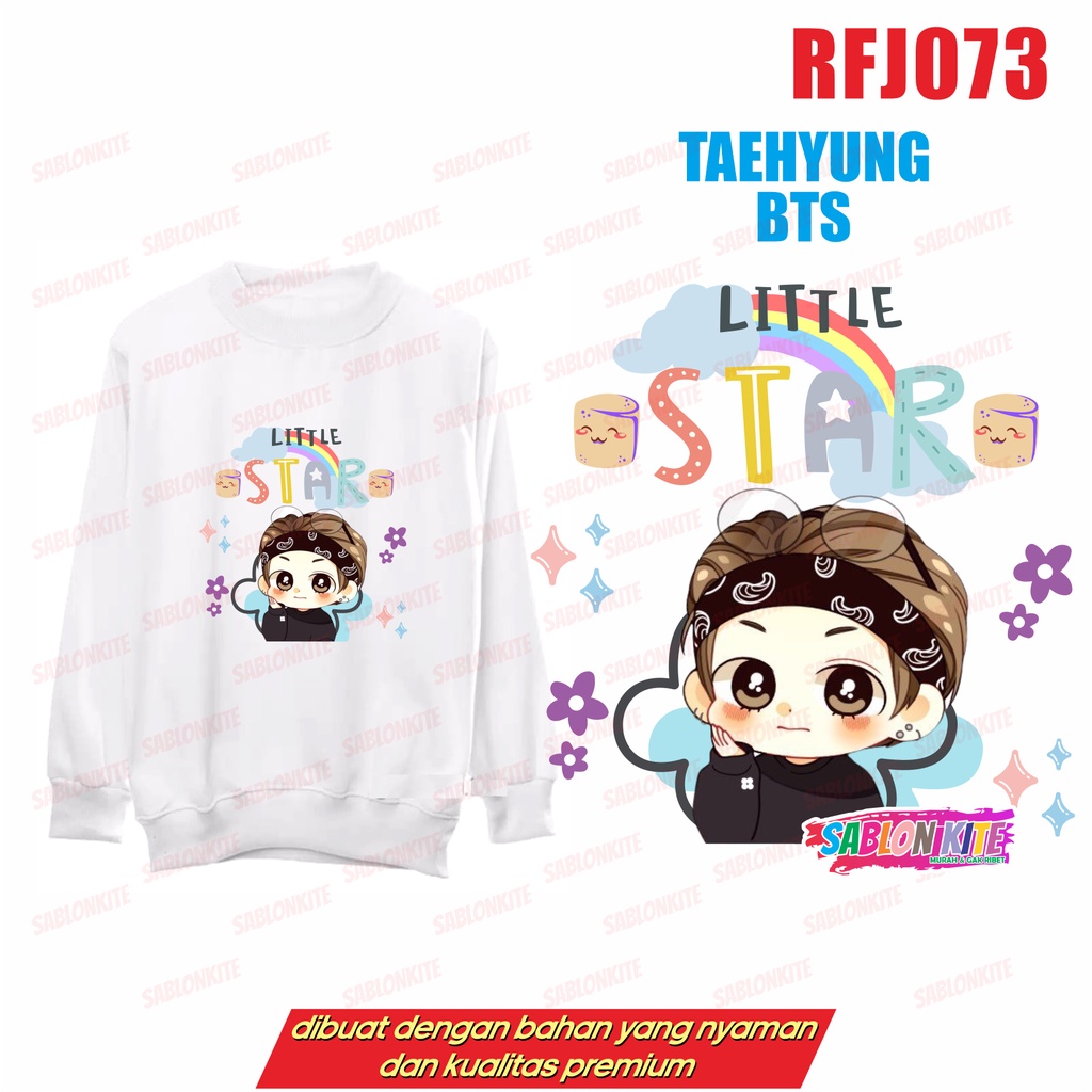 MURAH!!! SWEATER HOODIE KPOP TAEHYUNG LITTLE STAR RFJ073 UNISEX