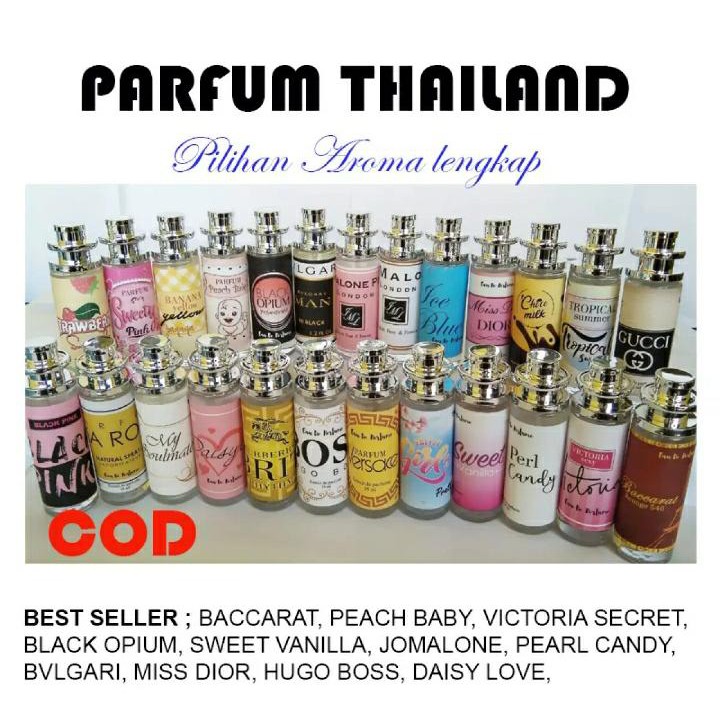 Parfum Thailand Botol Catur  Premium 35ml Terlaris