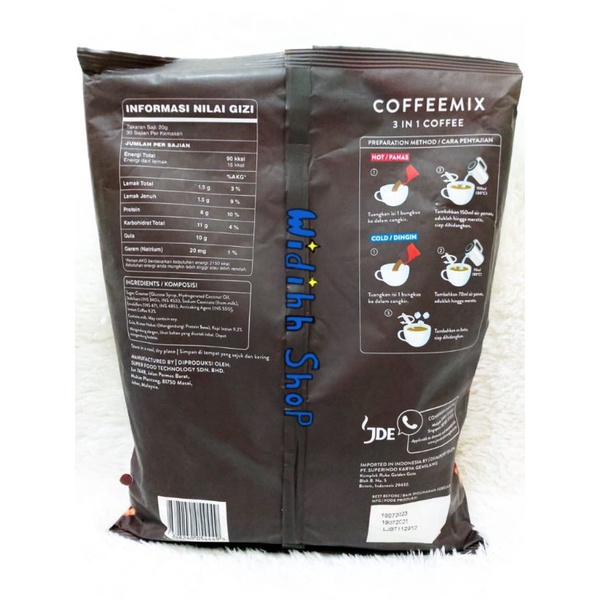 Super Coffeemix 3in1 Import Malaysia Isi 30 Sachets / Kopi Mix / Coffee Mix 3 In 1 / Minuman Serbuk Kopi 3in1