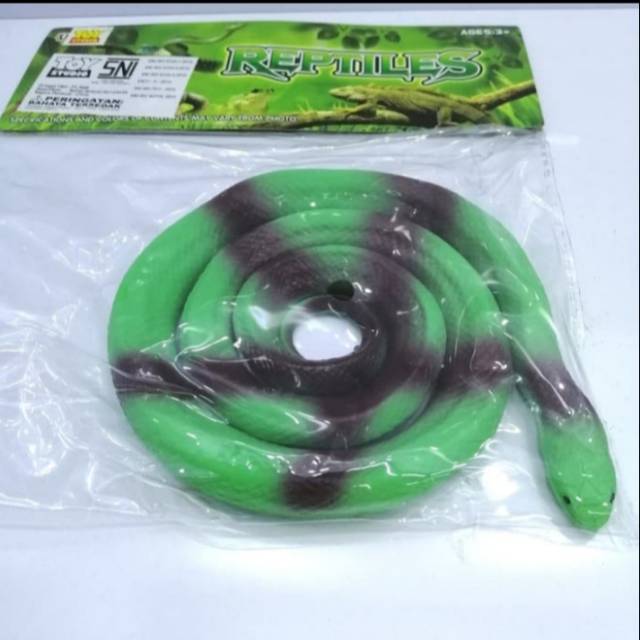 MAINAN ULAR ULARAN(REFTILE)KARET/MAINAN ANAK