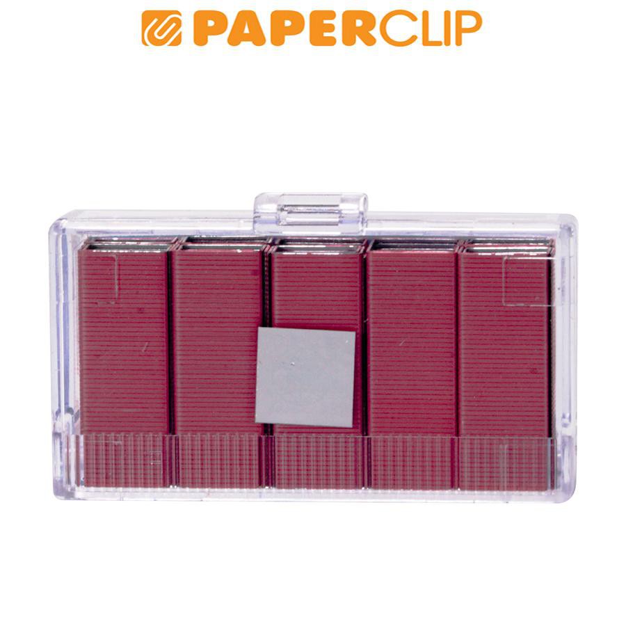 

STAPLES KANGARO COLOUR 10 MERAH MUDA