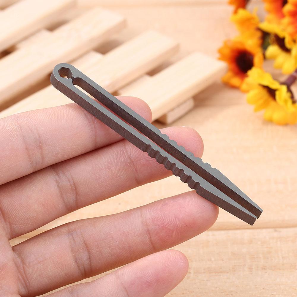 AUGUSTINA Pinset Tahan Lama Hiking Portable Mini Survival Camping Titanium Alloy Outdoor Tools