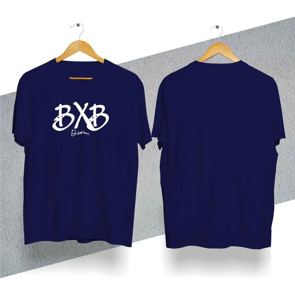 BAJU KAOS PRIA WANITA OURDOOR BXB SIMPEL BAGUS KEREN SIZE S-XL