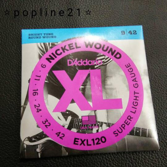 Senar gitar Listrik D'ADDARIO / electric Guitar Strings D'ADDARIO - Original