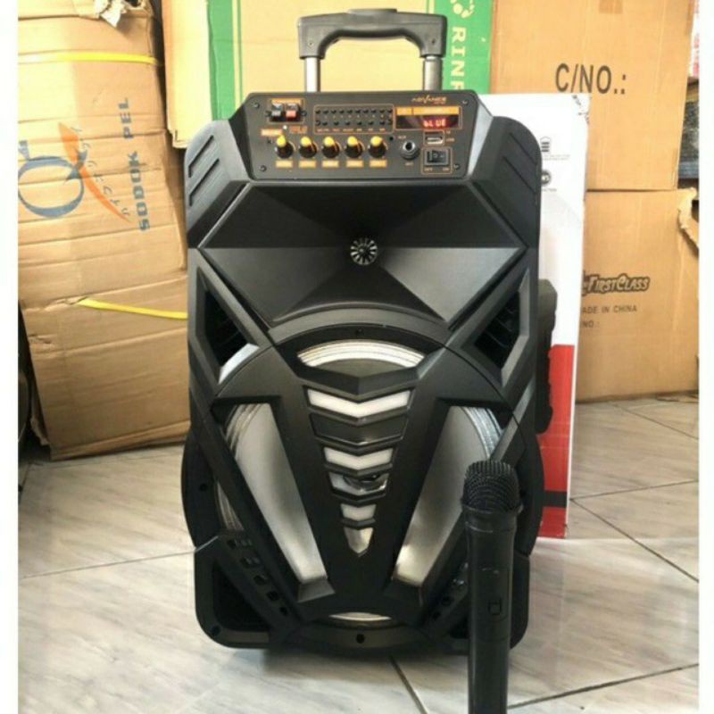 Speaker Aktif Portable Advance K1201 12 inch Bluetooth with FM