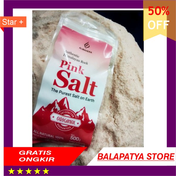

STOK SISA 9 SAJA ! BURUAN !!! Garam Himalaya Asli Pink Salt