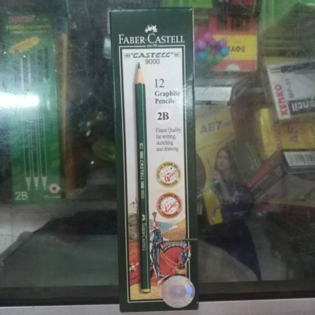 

PENSIL 2B FABER-CASTELL isi 12