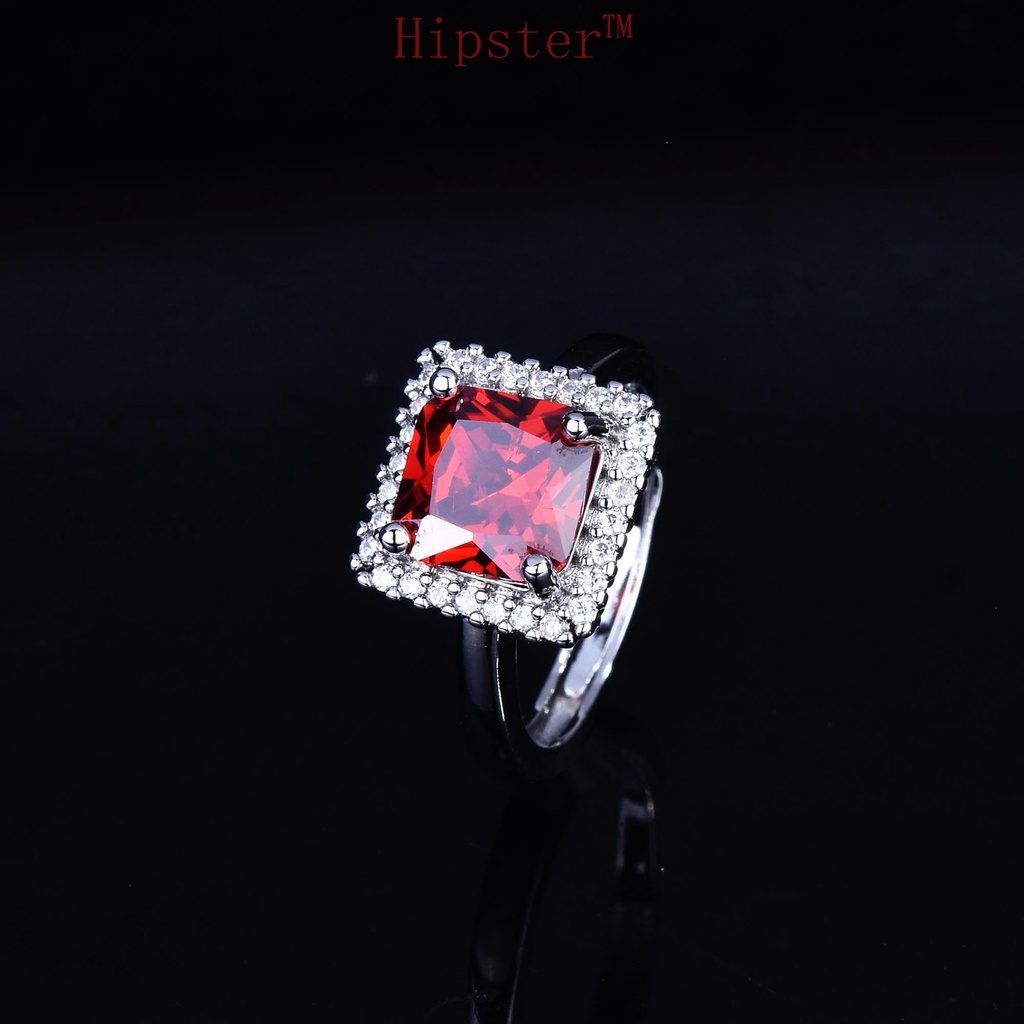 Cincin Ruby Model Terbuka Untuk Fashion