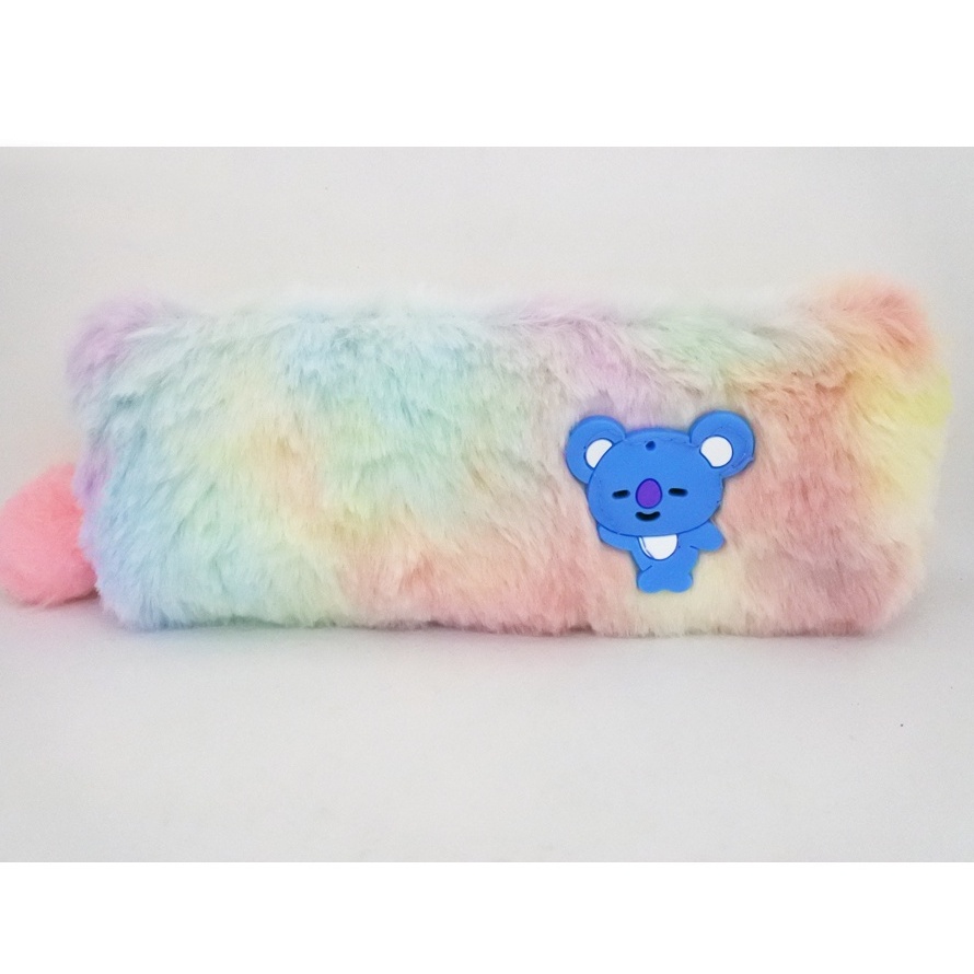 

Pencil Case Bulu Seleting BTS / Tempat Pensil Seleting Bulu BTS