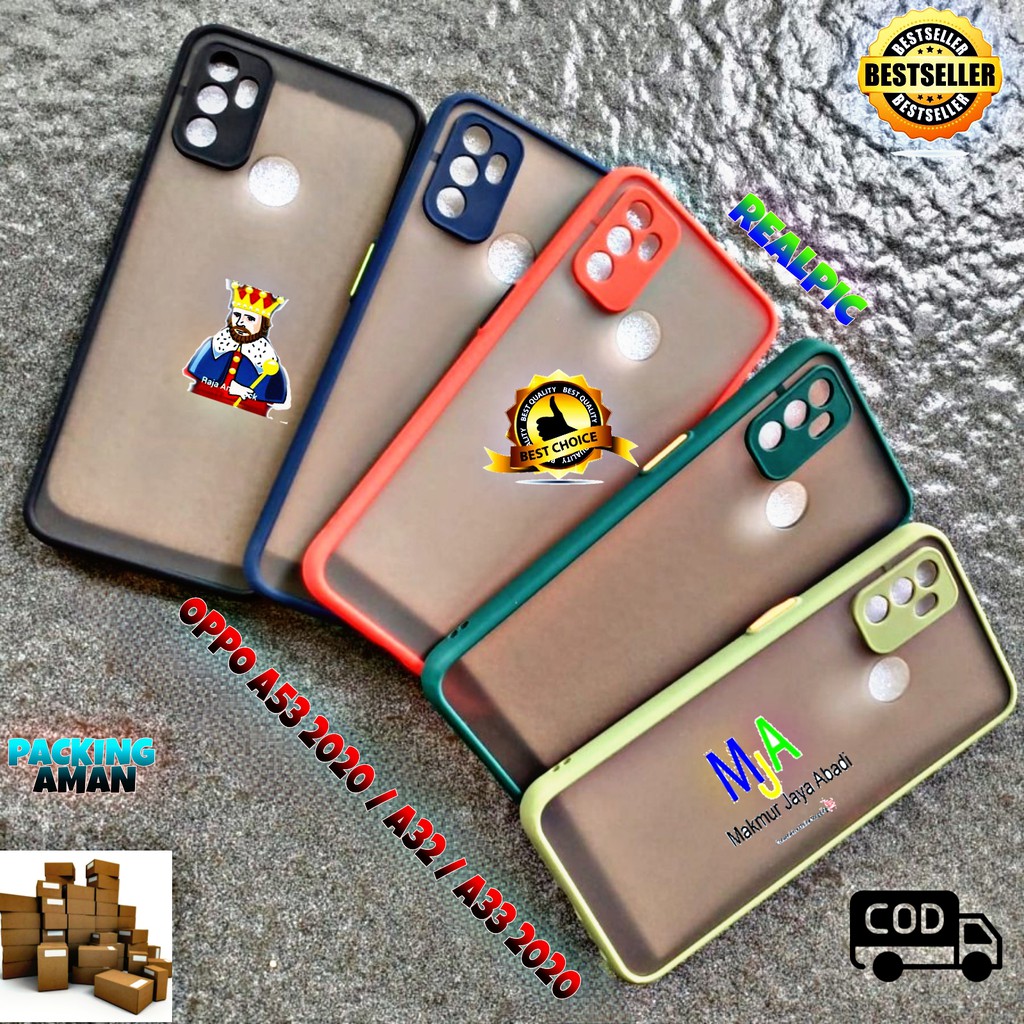 SOFTCASE OPPO A53 2020 / A33 2020 - CASE MATTE FULL COLOUR MY CHOICE BUMPER CASE PELINDUNG KAMERA